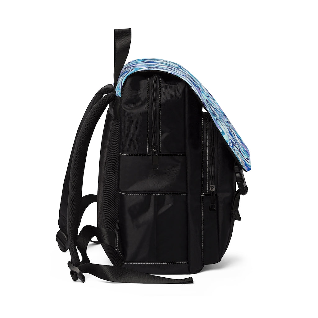 AbstracT BLue Backpack
