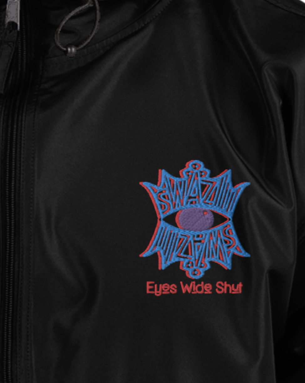 EWS Abstract Embroidered Champion Packable Jacket (3 Color Waves)