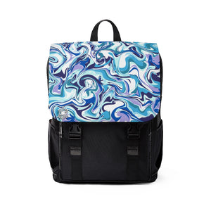 AbstracT BLue Backpack