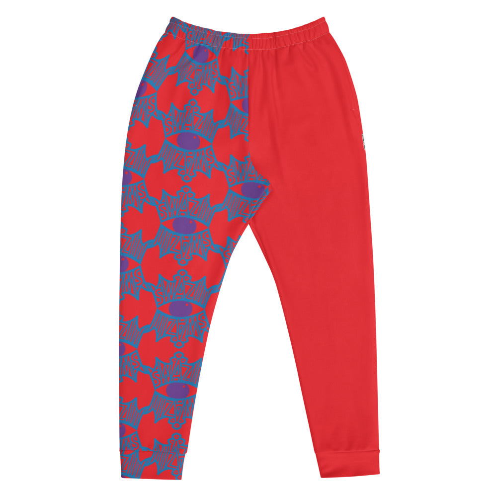 ALL OVER EWS Joggers (RED)